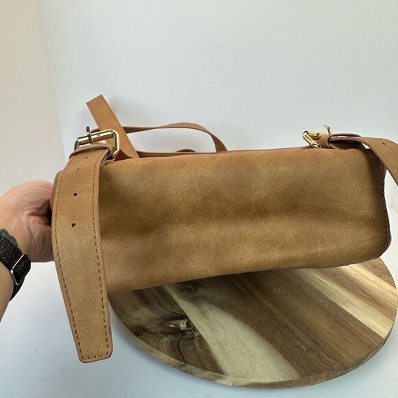 VIV & LOU Spotted Lauren Backpack S Hot Pink Chenille Patch Back Pack - Picture 8 of 10